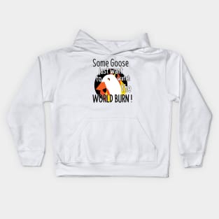 Untitled Goose Shirt Kids Hoodie